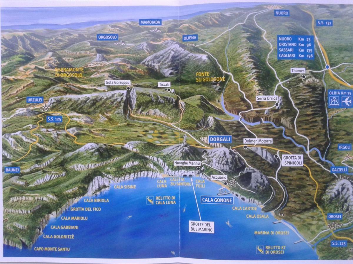 Guesthouse Affittacamere Goloritze Cala Gonone Zewnętrze zdjęcie